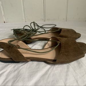 Suede Sandals SZ 8.5